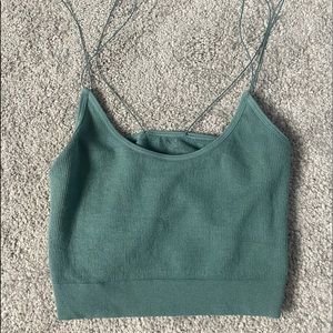 Out From Under Markie Seamless Bra Top Teal